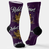 Bright Socks Rebel Heart 0044075 Sokken (Gebogen)