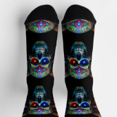 Bright Socks Skull Pics 0037633 Sokken (Top)