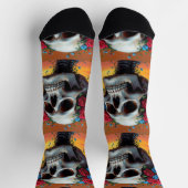 Bright Socks Skull Pics 0037634 Sokken (Top)