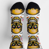 Bright Socks Skull Pics 0037639 Sokken (Top)