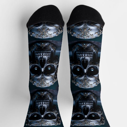 Bright Socks Skull Pics 0037641 Sokken (Top)