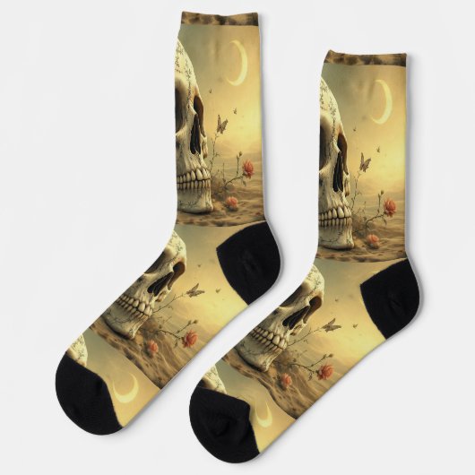 Bright Socks Skull Pics 0037642 Sokken (Links)