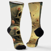Bright Socks Skull Pics 0037642 Sokken (Gebogen)