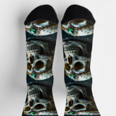 Bright Socks Skull Pics 0037653 Sokken (Top)