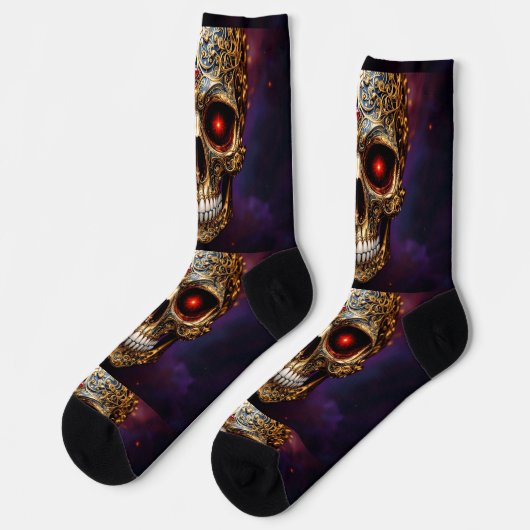 Bright Socks Skull Pics 0037660 Sokken (Links)