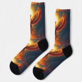 Bright Socks Sun Bird Motivational Art 0044012 Sokken (Links)