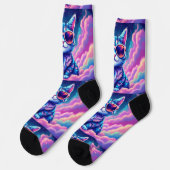 Bright Socks UNISEX Cool Cat 0040756 Sokken (Links)