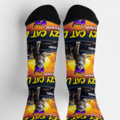Bright Socks UNISEX Crazy Cat Lady 0040757 Sokken (Top)