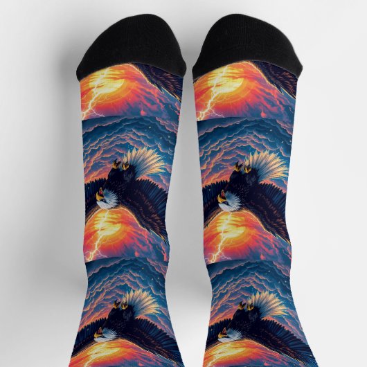 Bright Socks UNISEX Sun Eagle 0040751 Sokken (Top)