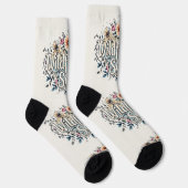 Bright Socks Wildflower Soul 0044030 Sokken (Rechts)