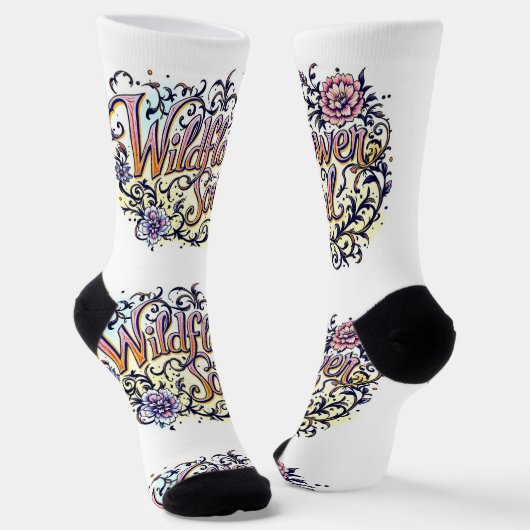 Bright Socks Wildflower Soul 0044042 Sokken (Gebogen)
