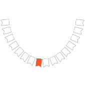 Bright Solid Orange Background  Vlaggetjes (Alle)