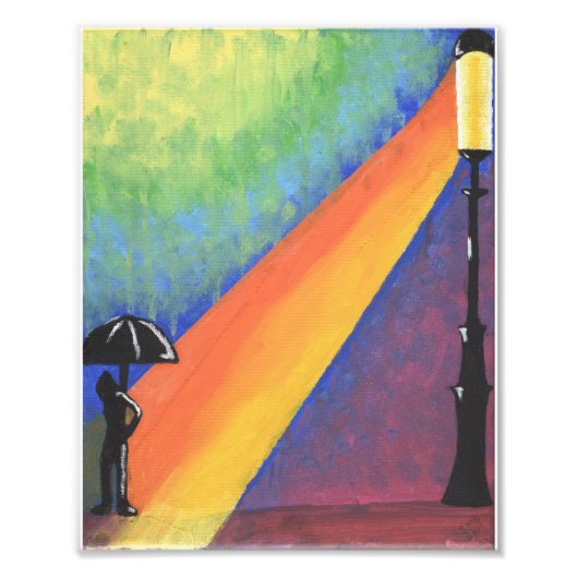 Bright Solitude Foto Afdruk (Voorkant)