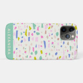 Bright speelfragment Terrazzo, persoonlijk Case-Mate iPhone Case (Achterkant (horizontaal))
