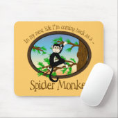 Bright_Spider_Monkey Mousepad Muismat (Met muis)