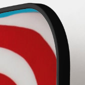 Bright Spiral Fun Kleurrijke Sweet Lollipop Monogr Pickleball Paddle (Links Detail)