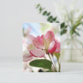 Bright Spring Apple Blossom Briefkaart (Staand voorkant)