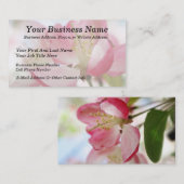 Bright Spring Apple Blossom Visitekaartje (Voorkant / Achterkant)