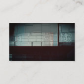 Bright Square Design Visitekaartje (Achterkant)