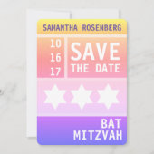 Bright Star of David - Red de datum Save The Date (Voorkant)