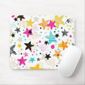 Bright stars and dots muismat (Met muis)
