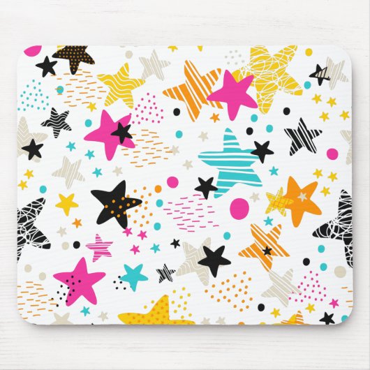 Bright stars and dots muismat (Voorkant)