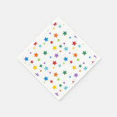 Bright Stars Papieren servetten – Feestelijk & gri (Hoek)