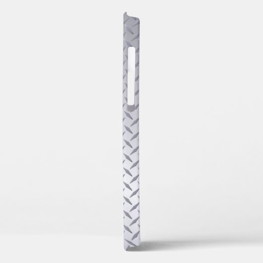 Bright Steel Diamond Bord met naam Case-Mate iPhone Case (Achterkant / Links)