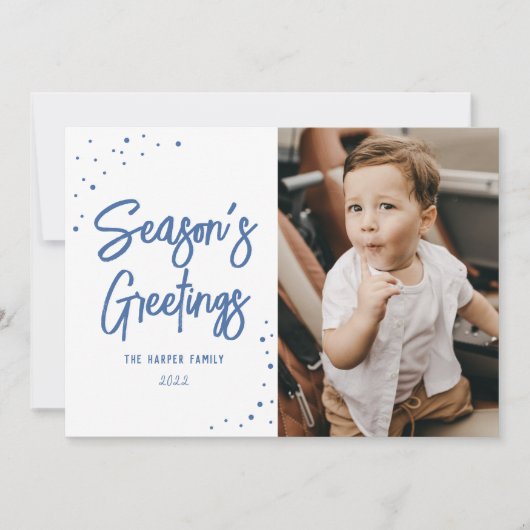 Bright Stippen Moderne Kaart van de Vakantie van d (Voorkant)