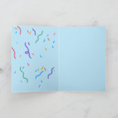 Bright Streamers Mazel Tov Gefeliciteerd Kaart (Binnen)