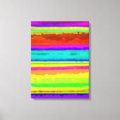 Bright Stripe Canvas Afdruk (Voorkant)