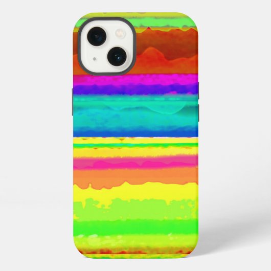 Bright Stripe iPhone Hoesje (Achterkant)