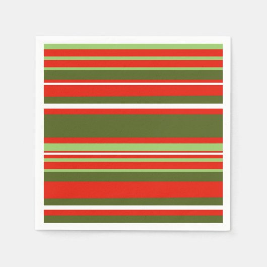 Bright Stripe Party servetten (Voorkant)