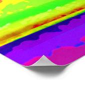 Bright Stripe Poster (Hoek)