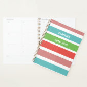 Bright Striped Planner (Display)