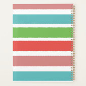 Bright Striped Planner (Achterkant)