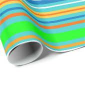 Bright Stripes Cadeaupapier (Rol Hoek)