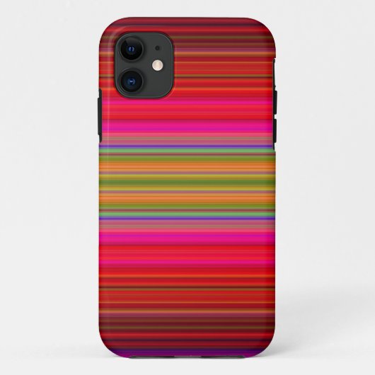 Bright Stripes Case-Mate iPhone Case (Achterkant)