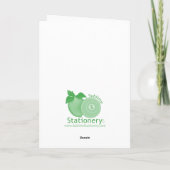 BRIGHT Stripes Colorful Christmas Card Feestdagen Kaart (Achterkant)