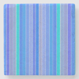Bright Stripes Stone Onderzetter