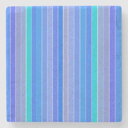 Bright Stripes Stone Onderzetter (Voorkant)
