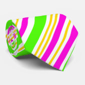 Bright Stripes Stropdas (Opgerold)