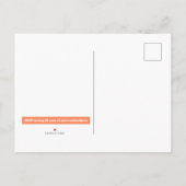 Bright Stripes Zomerfeest Uitnodiging Briefkaart (Achterkant)