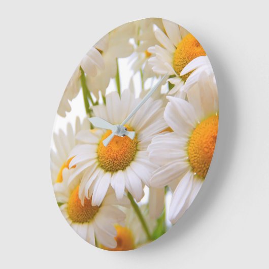 Bright Summer Daisies Flowers Grote Klok (Hoek)