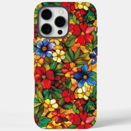Bright Summer Floral iPhone 16 Pro Max Hoesje