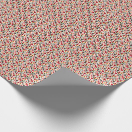 Bright Summer Flowers Cadeaupapier (Hoek)
