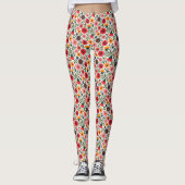 Bright Summer Flowers Leggings (Voorkant)