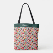 Bright Summer Flowers Tote Bag (Achterkant)