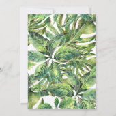 Bright Summer Popsicle Baby shower Invitation Kaart (Achterkant)