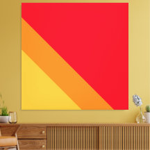 Bright Summer Red Sinaasappel Yellow Racing Stripe